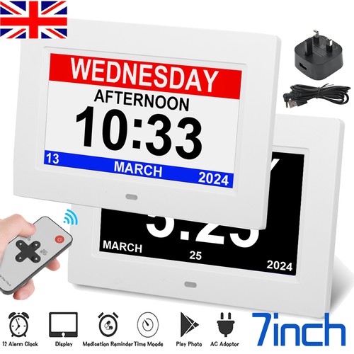 7inch digital alarm - 7inch,