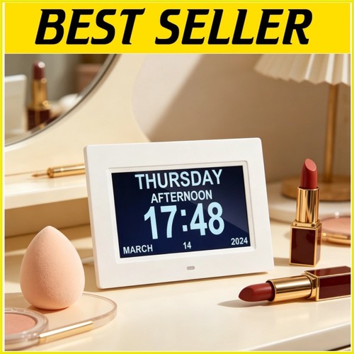 Digital alarm clock - digital, calendar