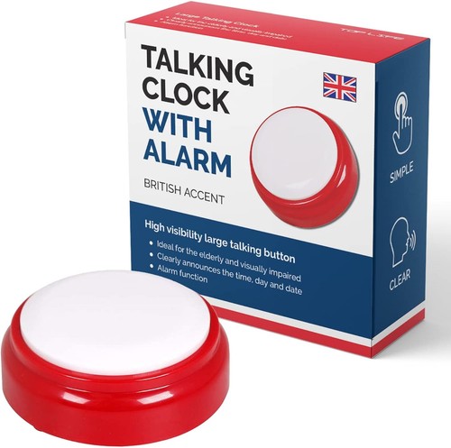 Talking clock for elderly - talking,