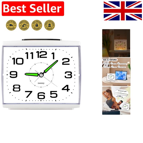 Analogue alarm clock bedside - alarm,