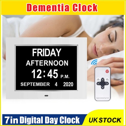 Digital alarm clock calendar - digital,