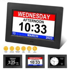 Digital Alarm Clock Day Date