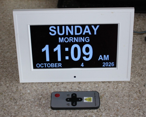 7inch digital alarm - 7inch,
