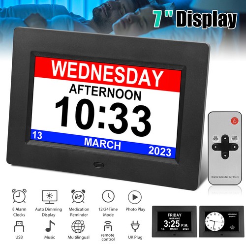 Digital alarm clock - digital,