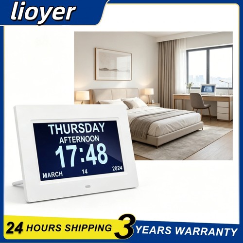 Digital alarm clock calendar - digital,