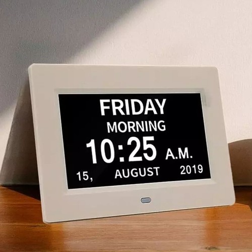 7inch digital alarm - clock, lcd