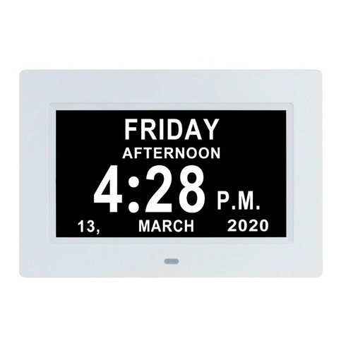 Digital alarm clock - digital, calendar