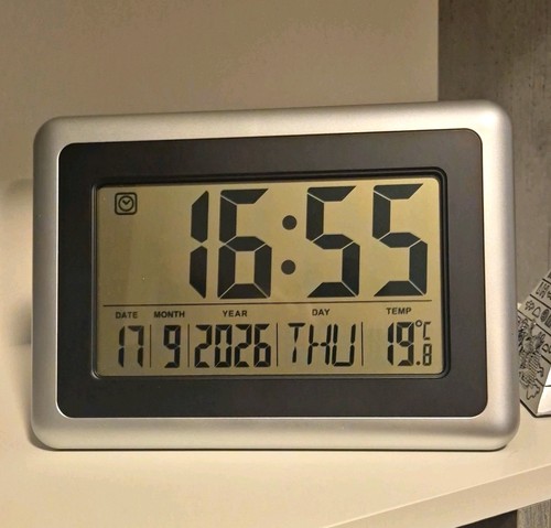 Digital alarm clock - digital,