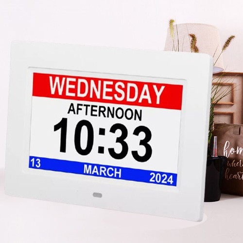 7inch digital alarm - alarm, lcd