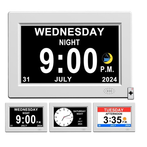 Large screen digital alarm - large,