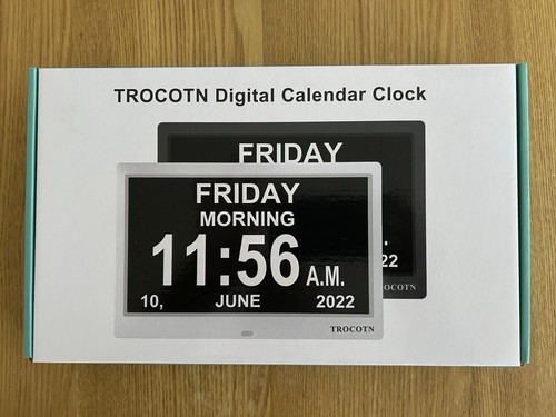 Trocotn digital clock with - trocotn,