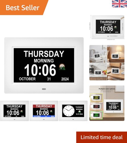 Elderly care digital clock - elderly,