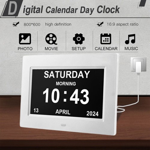 Digital alarm clock - 7",
