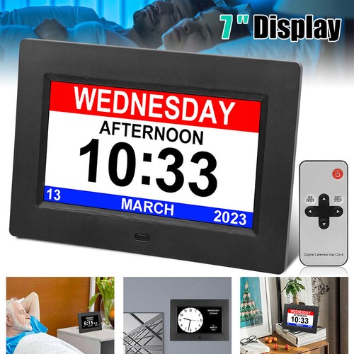 Digital alarm clock day - digital,