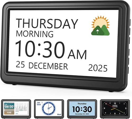 Digital calendar alarm - alarm, clocks