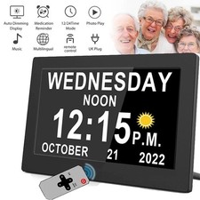 Digital Alarm Clock Day Date