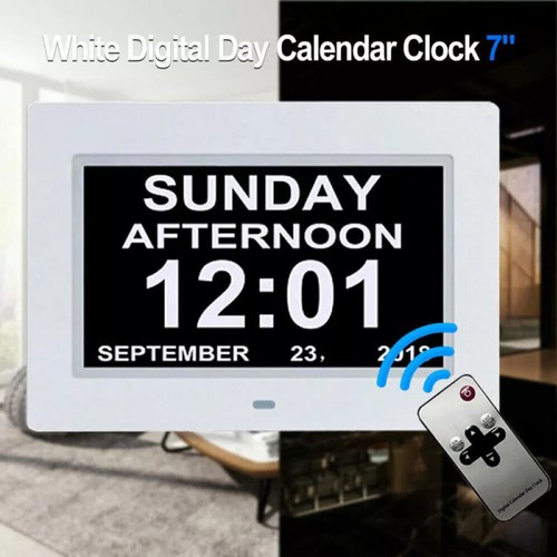 Digital alarm clock calendar - digital,