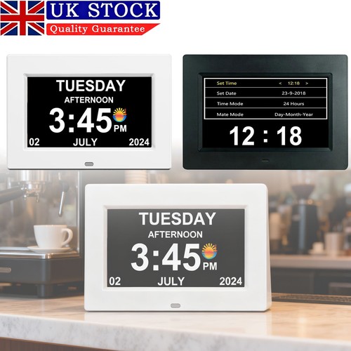 Digital alarm clock lcd - digital,